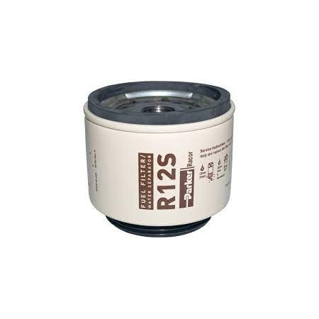 Racor Spin-On Elements, 3" Dia R12S